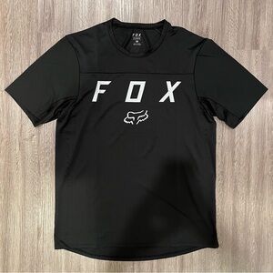 Fox Racing Men’s Flexair Moth Mountain Bike Jersey - Black Medium